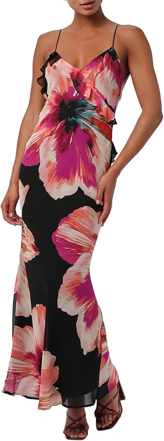 SAWYER BOLD FLORAL MAXI DRESS SAWYER BOLD FLORAL MAXI DRESS