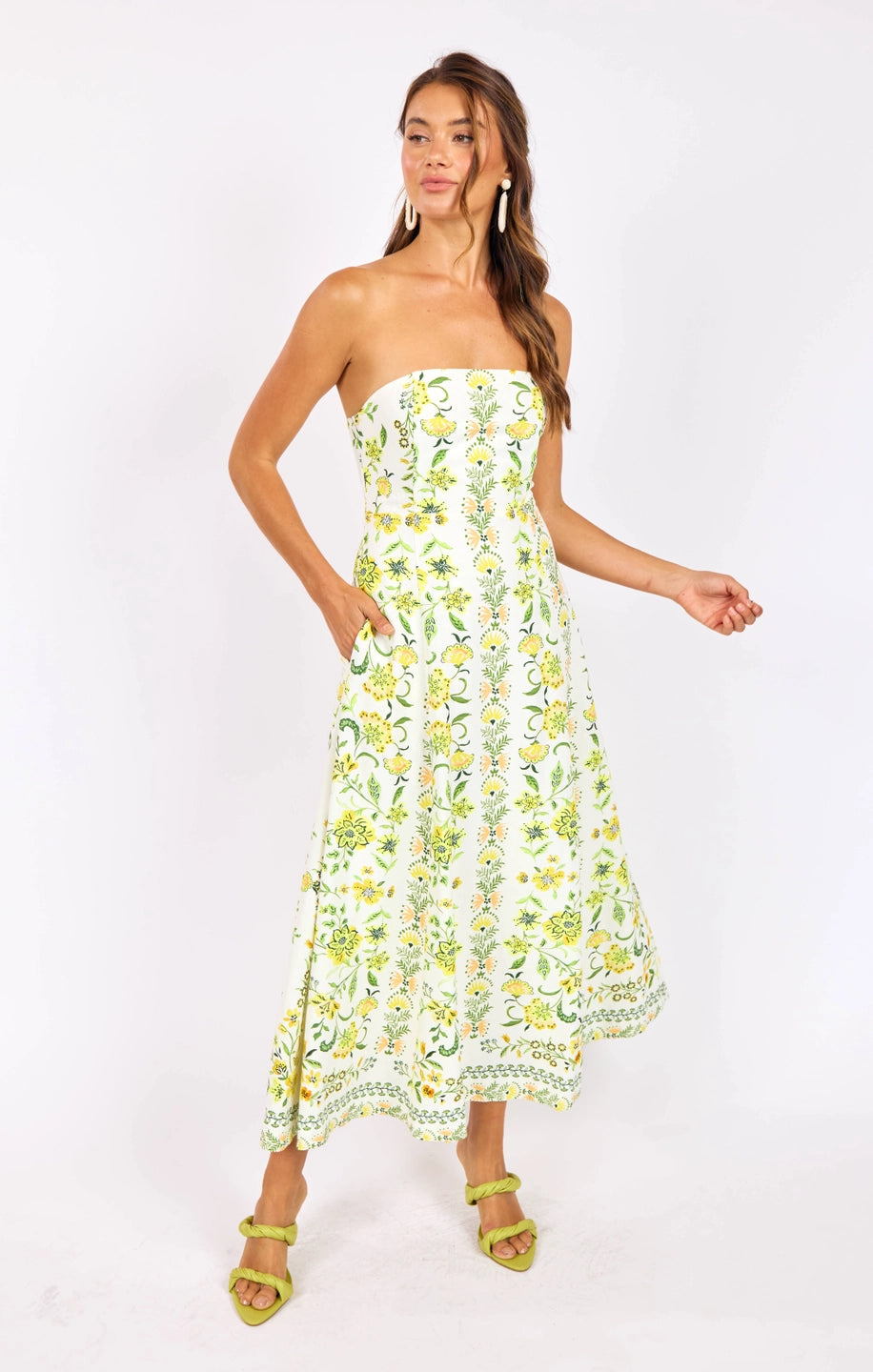 tube maxi dress Women's Sage The Label Dandelion Dreams Large Citron Royal Blue Shoes For disney5 Color:Orchid* and everyday wear Fit