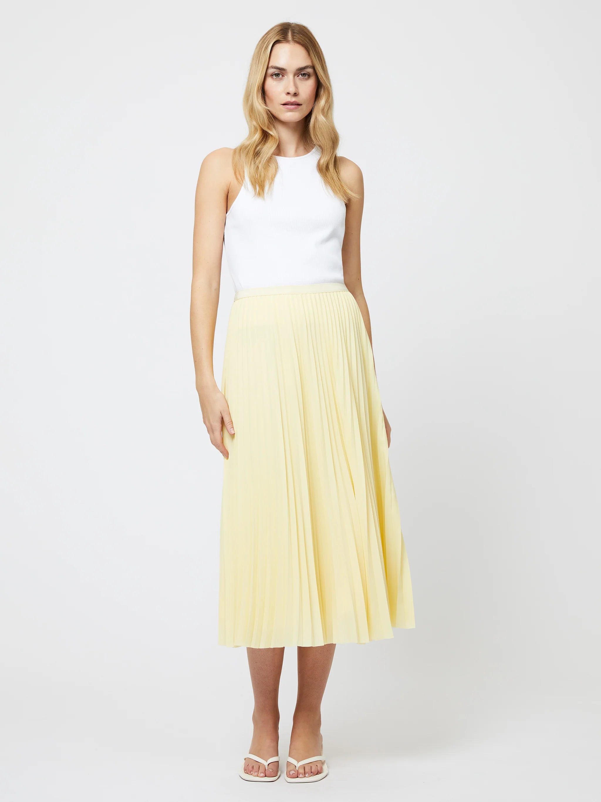 SUNBURST PLEATED MIDI SKIRT – Copper Penny