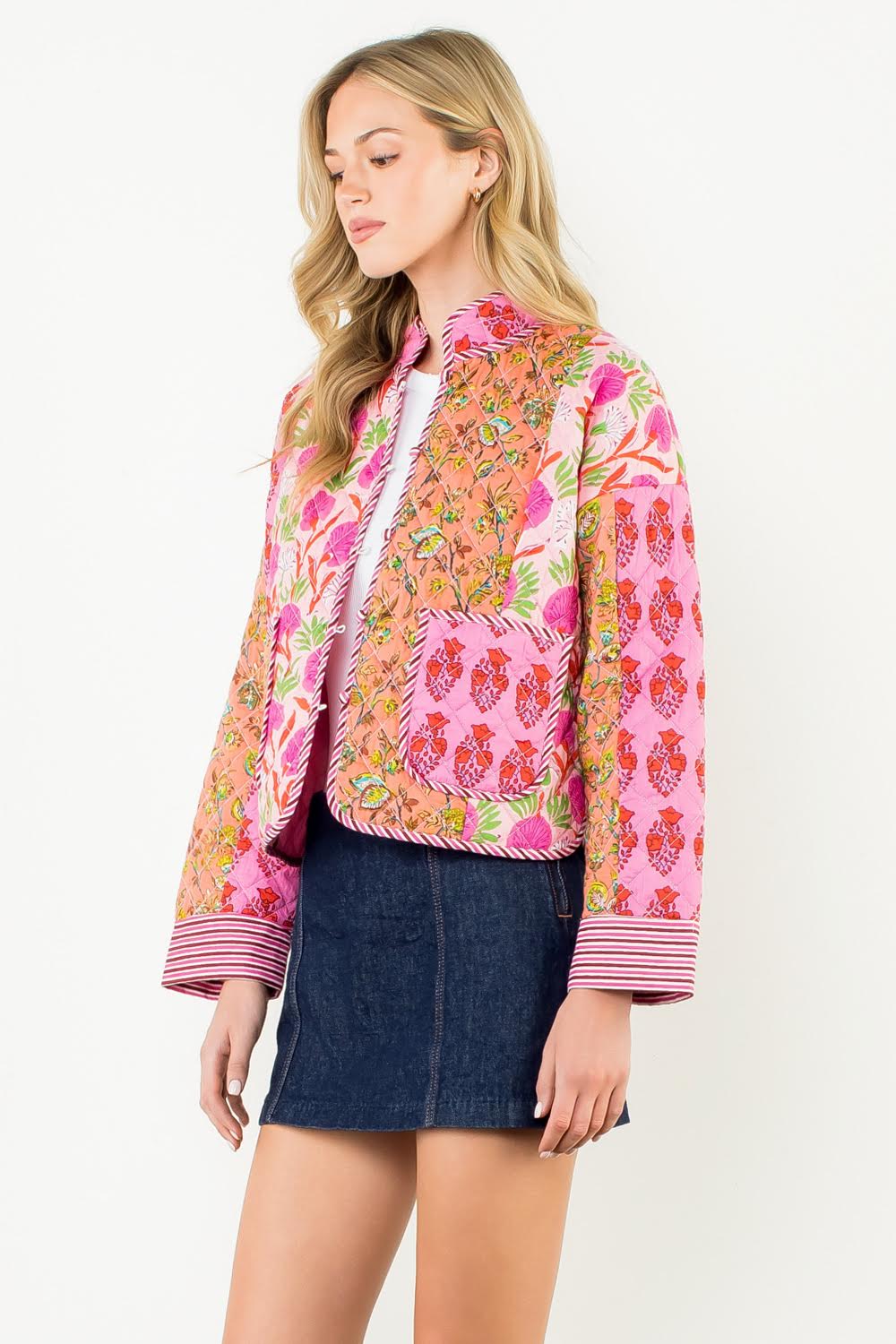 PATCHWORK QUILTED JACKET