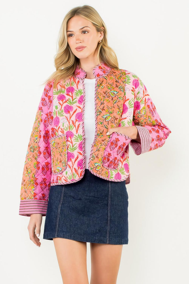 PATCHWORK QUILTED JACKET