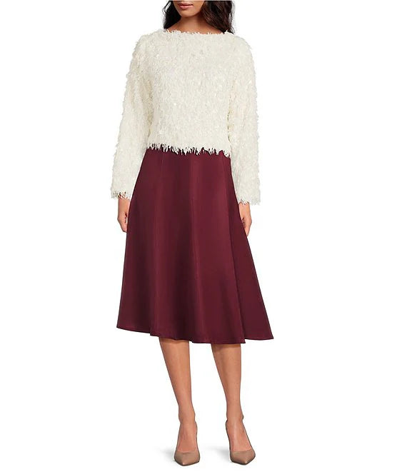 ERNA FUZZY SWEATER TOP