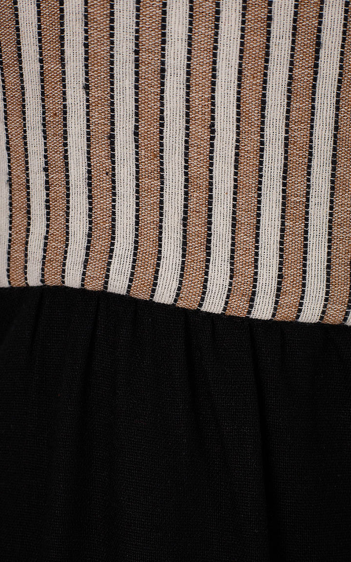 EMBROIDERED LINEN MAXI DRESS