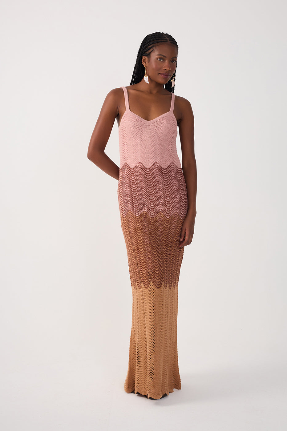Dunes Crochet Maxi Dress