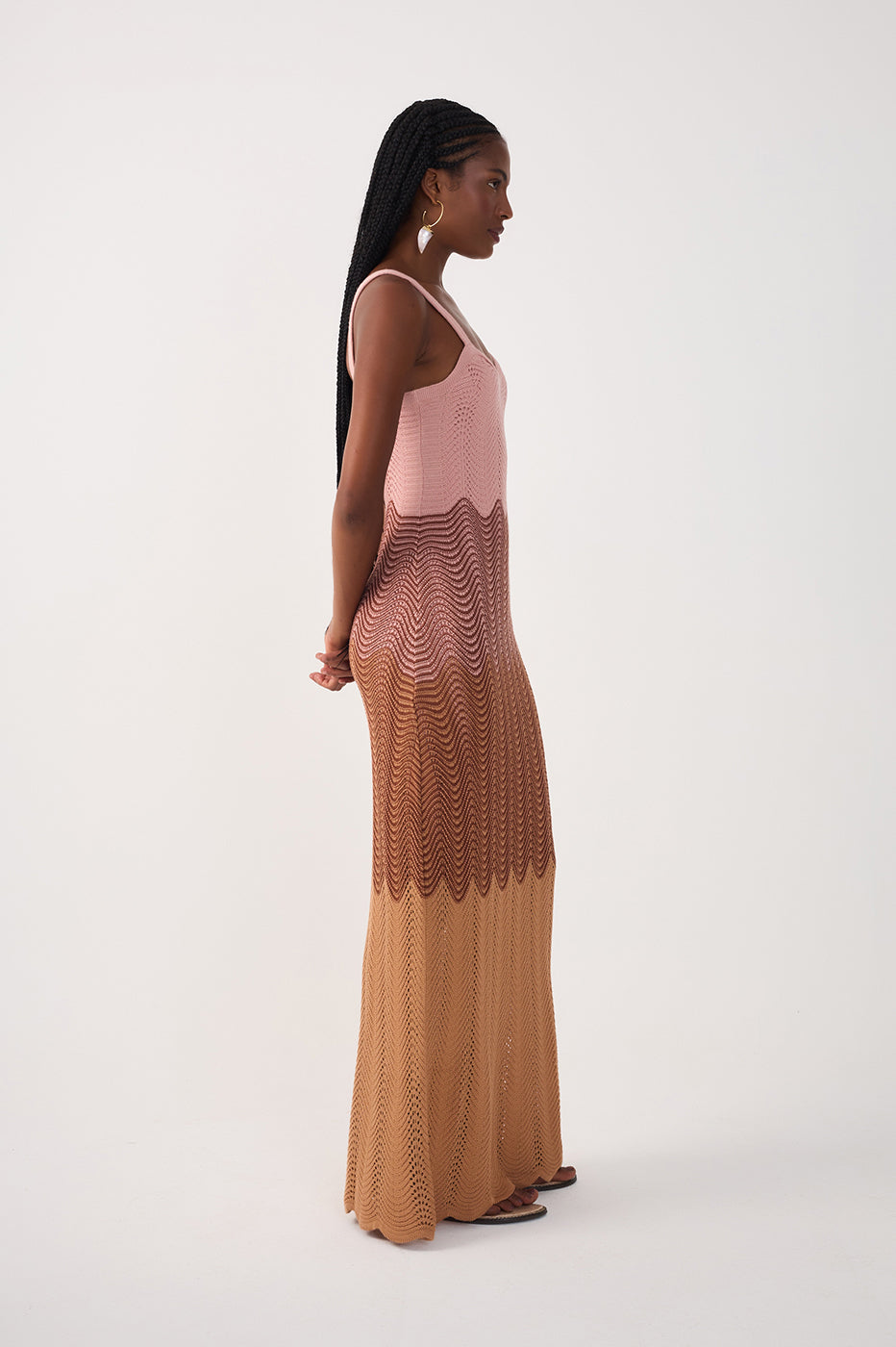 Dunes Crochet Maxi Dress