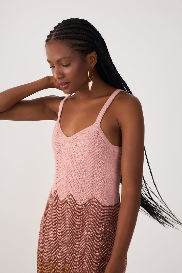 Dunes Crochet Maxi Dress