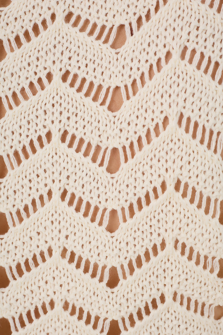 Crochet Flutter Top