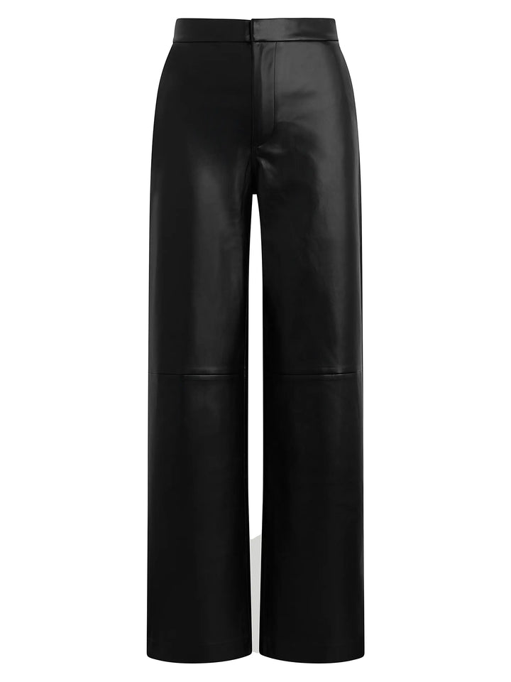 THE VEGAN LEATHER TROUSER
