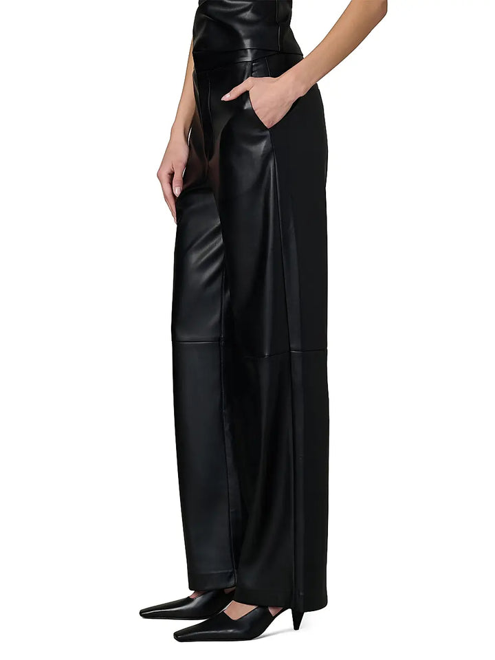THE VEGAN LEATHER TROUSER
