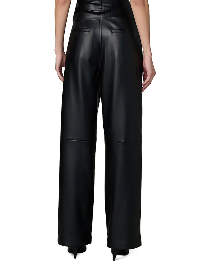 THE VEGAN LEATHER TROUSER