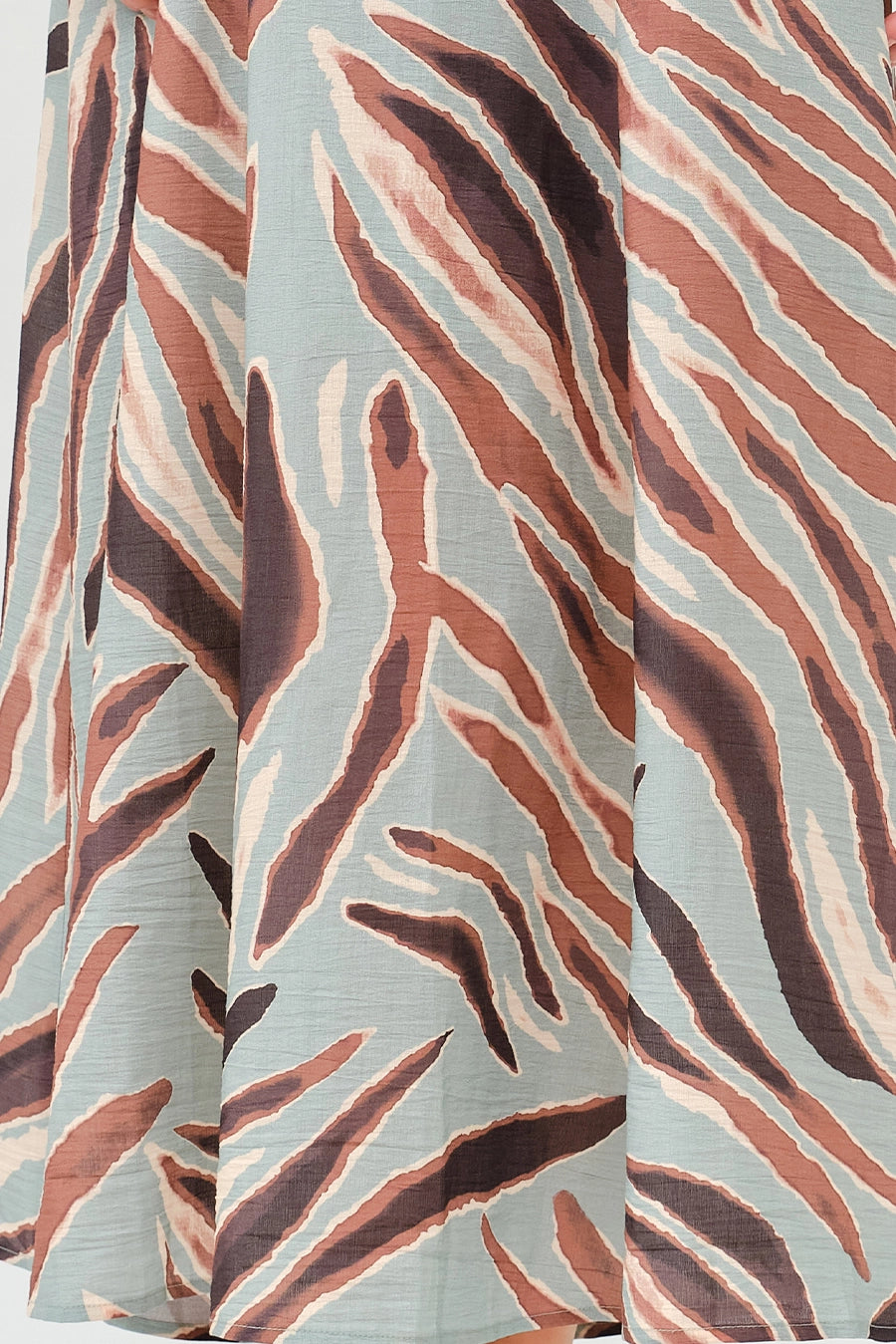 PRINTED OPEN BACK MAXI DRESS