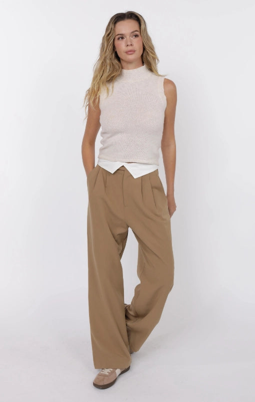 BRIANNA TURTLENECK SWEATER TANK