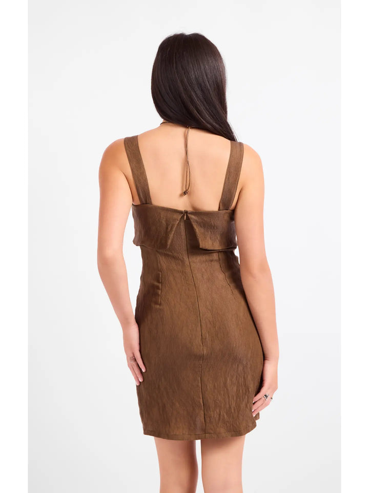 SEPIA SKY MINI DRESS