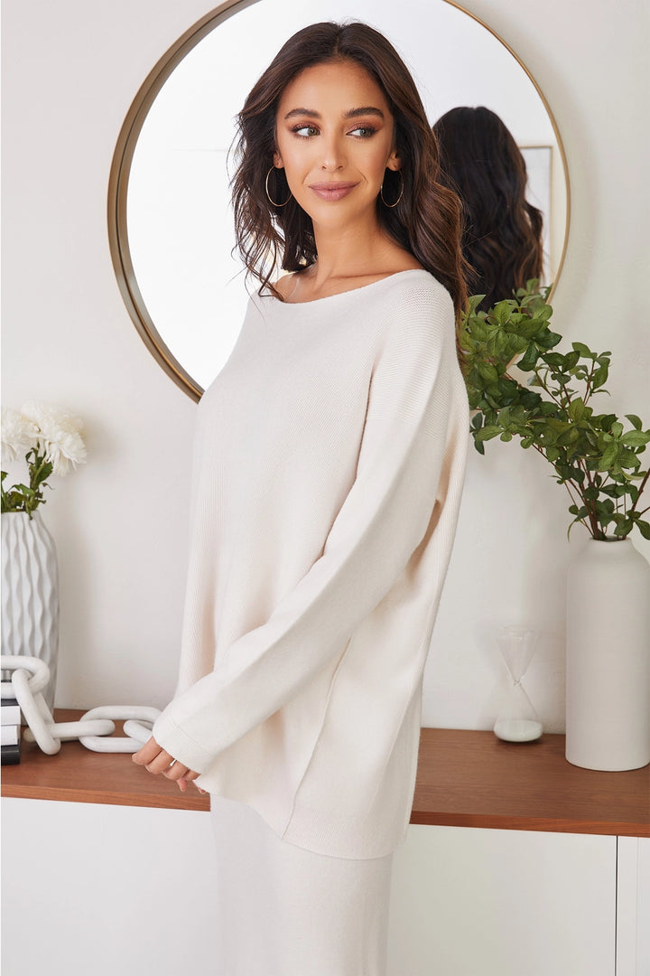 ASYMMETRICAL SWEATER