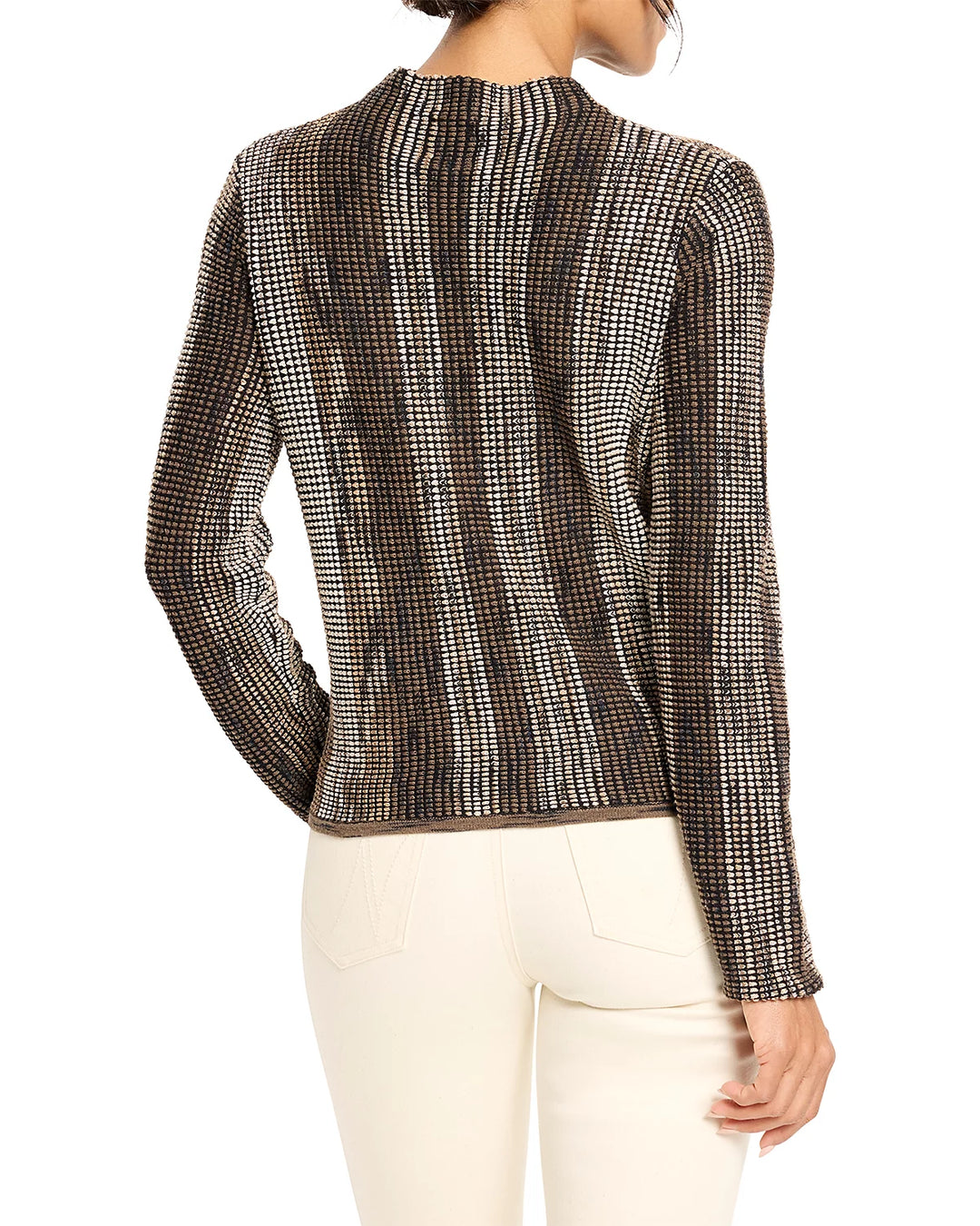 OMBRE PIXEL KNIT SWEATER