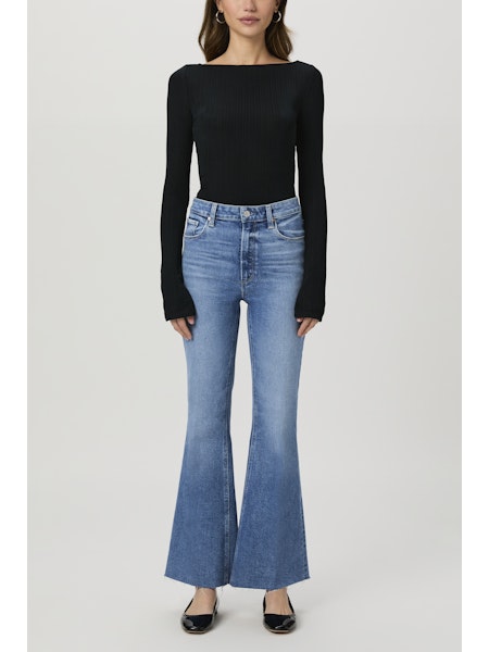 MARLOW SKIMMER WITH RAW HEM