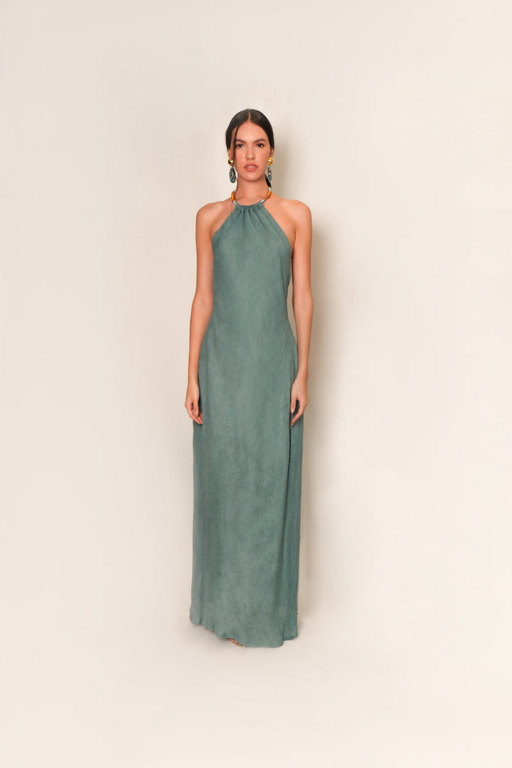 MEDIA LUNA MAXI DRESS