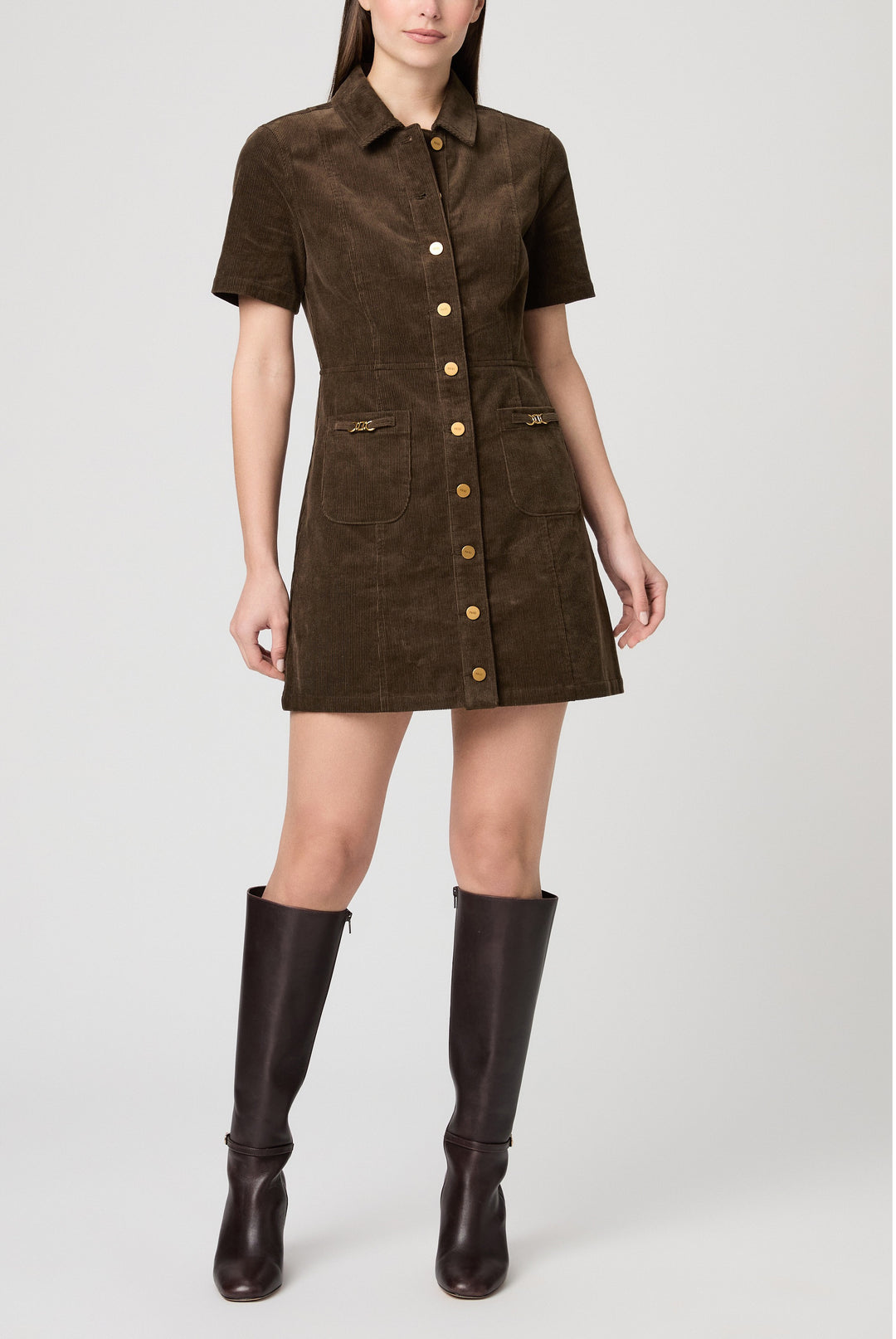 CLEMENTINE DRESS WITH SEAMS