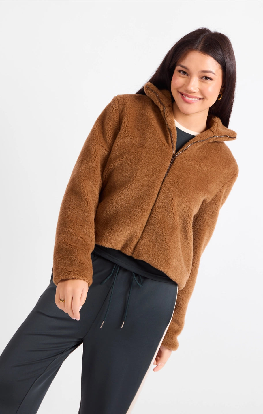 TEDDY FAUX FUR JACKET