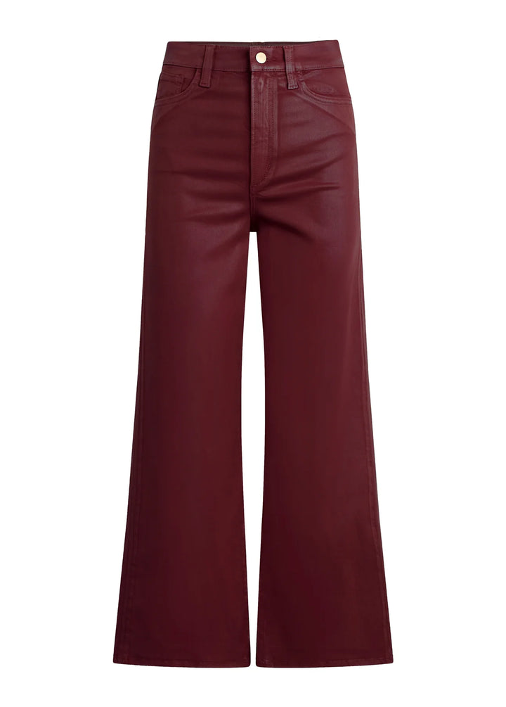 THE MIA WIDE LEG ANKLE COATED