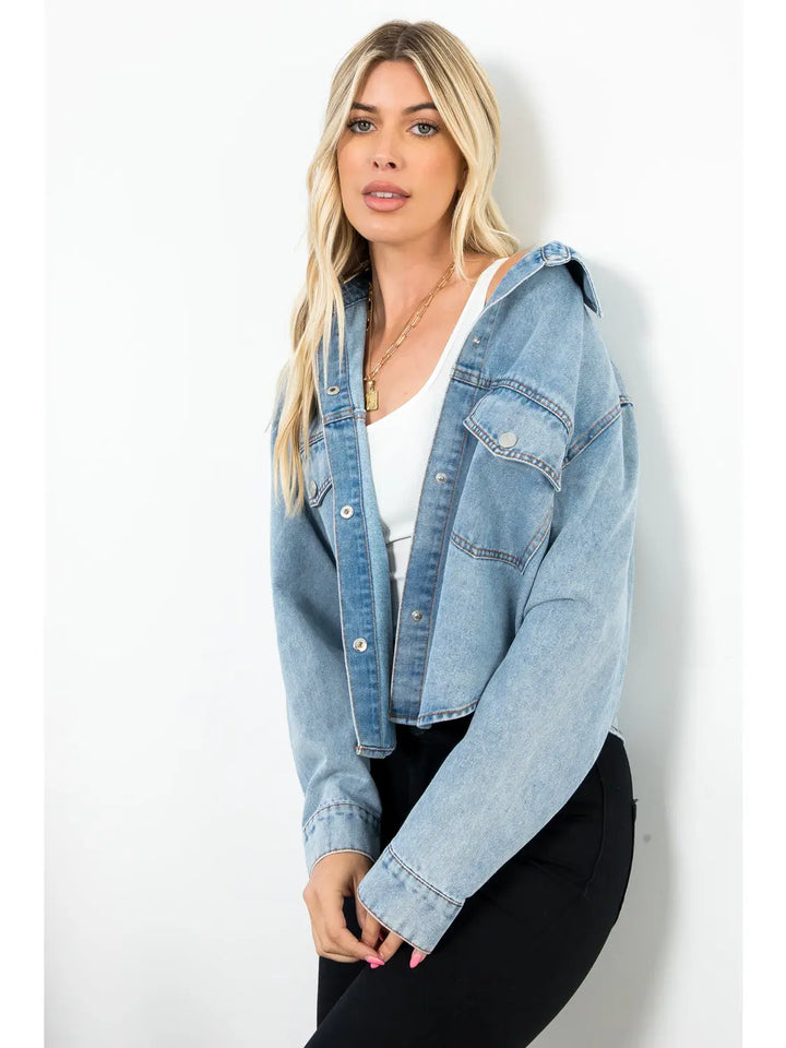 OVERSIZED DENIM JACKET
