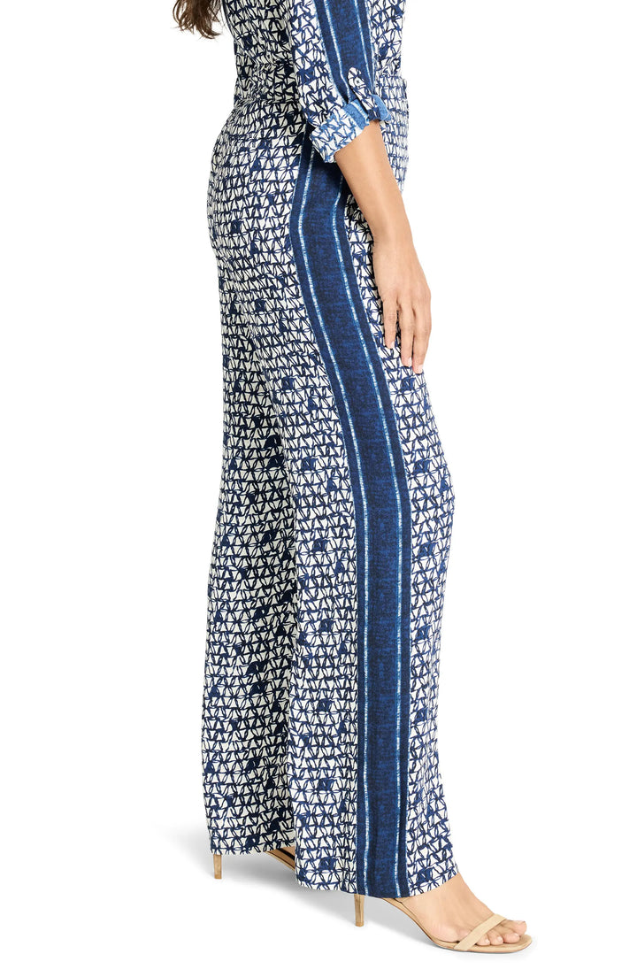ETCHED ANGLES WIDE LEG PANT