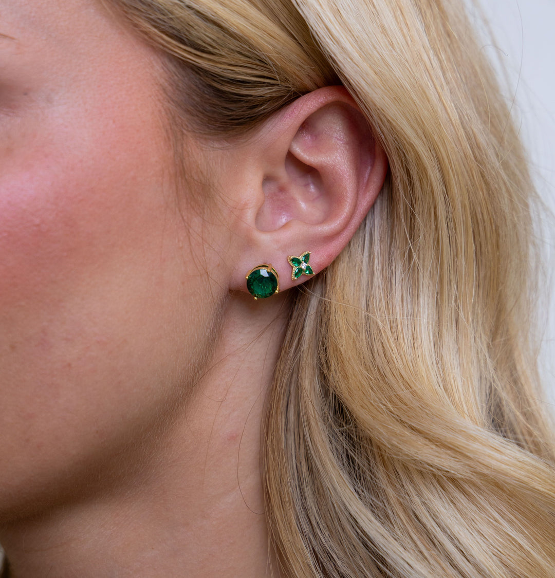 Incanto Studs Emerald