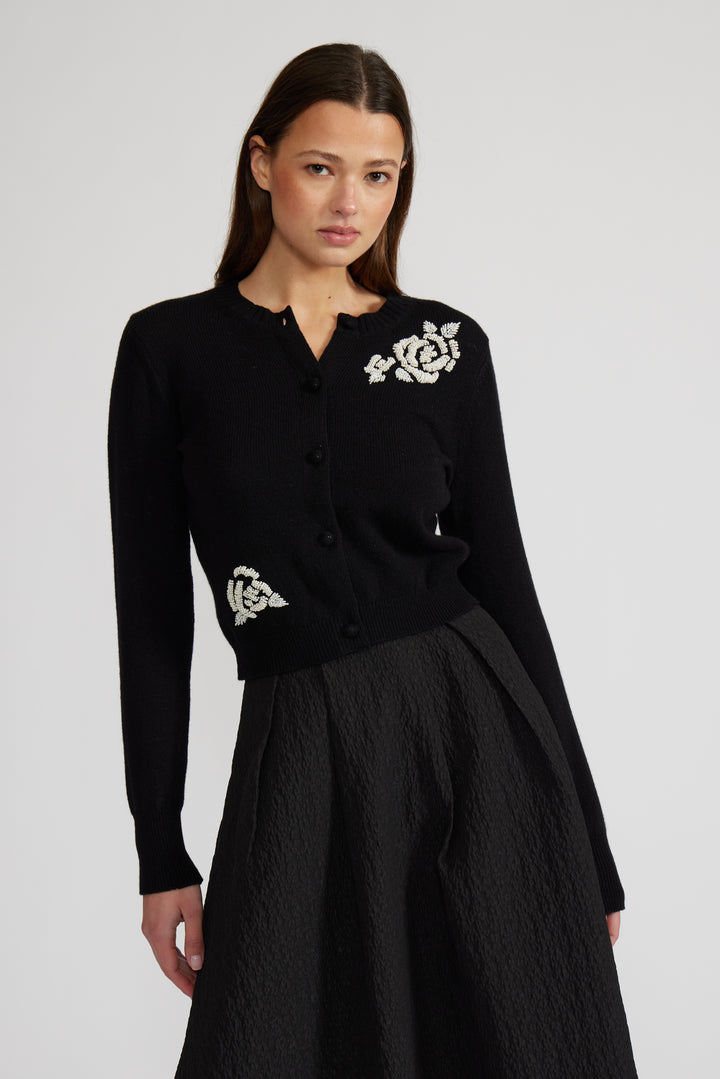 NILDA BEADED CARDIGAN