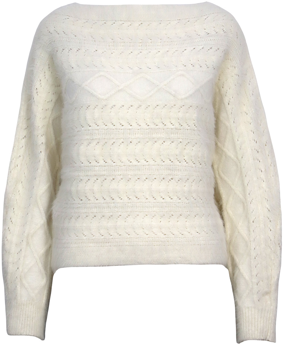 CAROL CABLE KNIT SWEATER