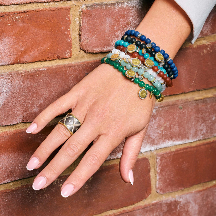 BL THE LAUGH BEADED STRETCH BRACELET