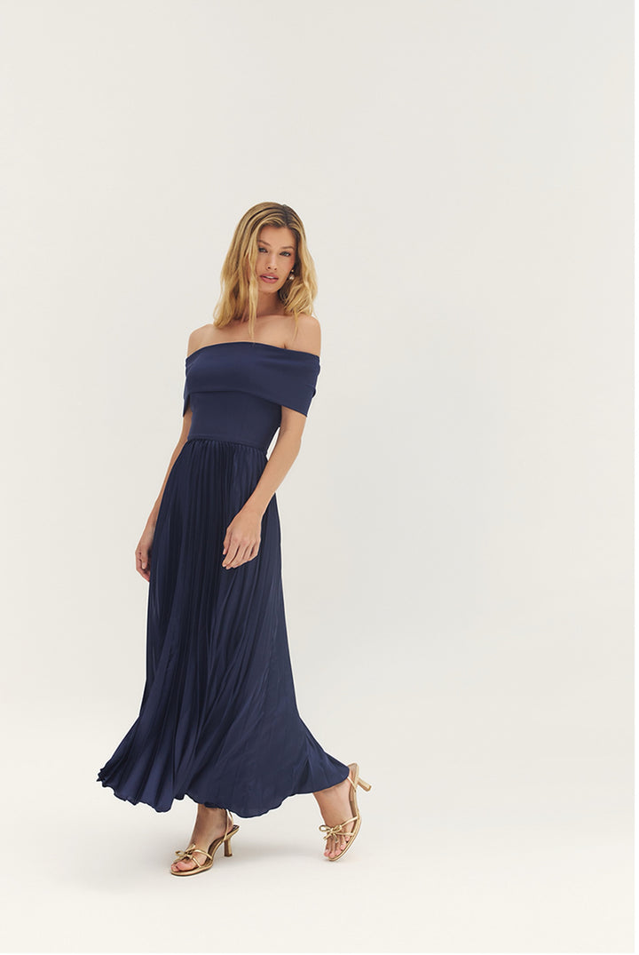 Stockton Dress Navy / 2