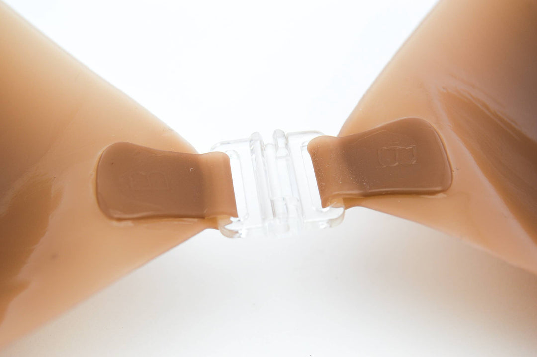 Silicone Stick On Bra: Light Tint / B