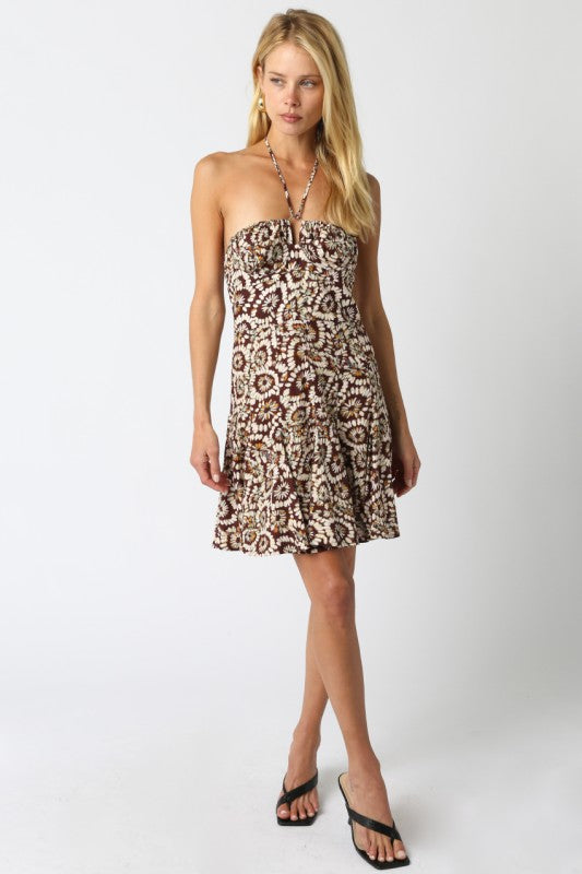NICOLE HALTER DRESS