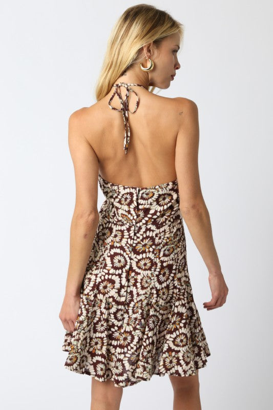 NICOLE HALTER DRESS