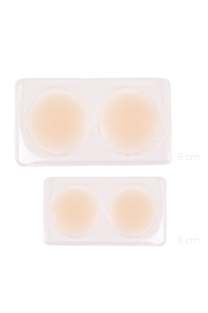 8cm Nipple Covers: Light Tint