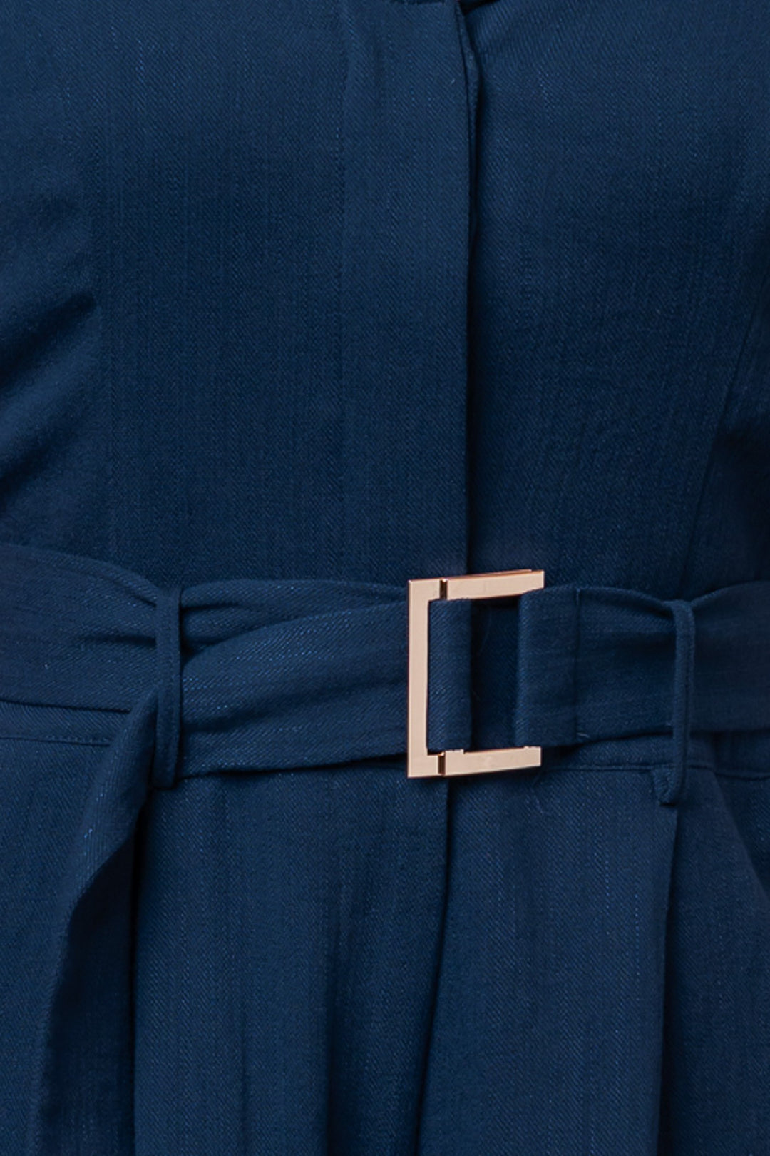 HALTER BELTED JUMPSUIT