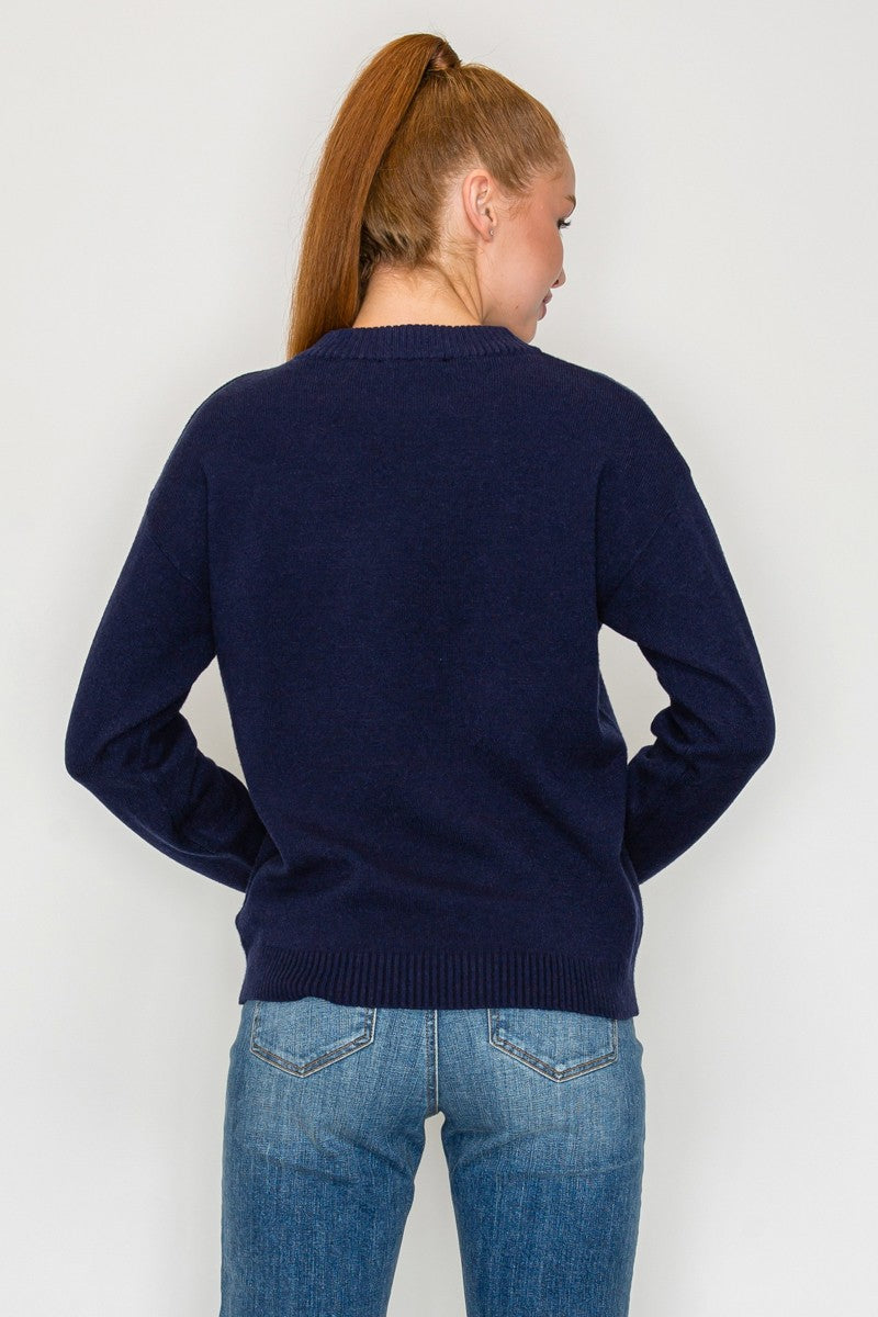 AMERICAN FLAG SWEATER TOP