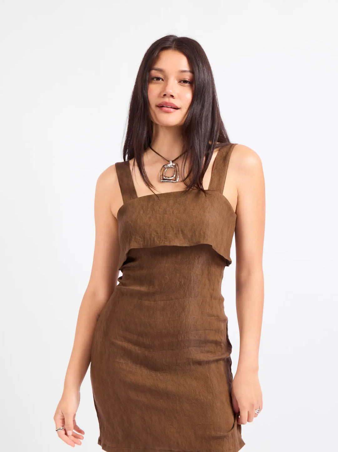 SEPIA SKY MINI DRESS