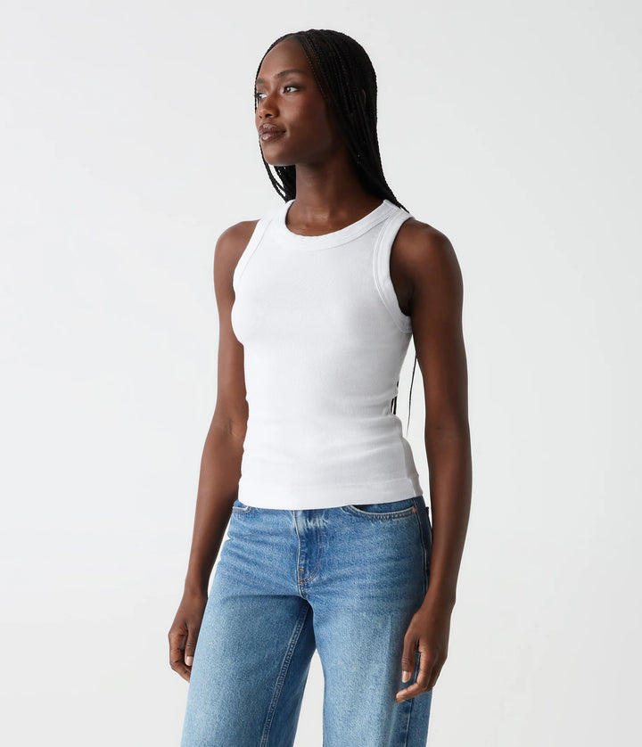 GINA WIDE BINDING CROP TANK