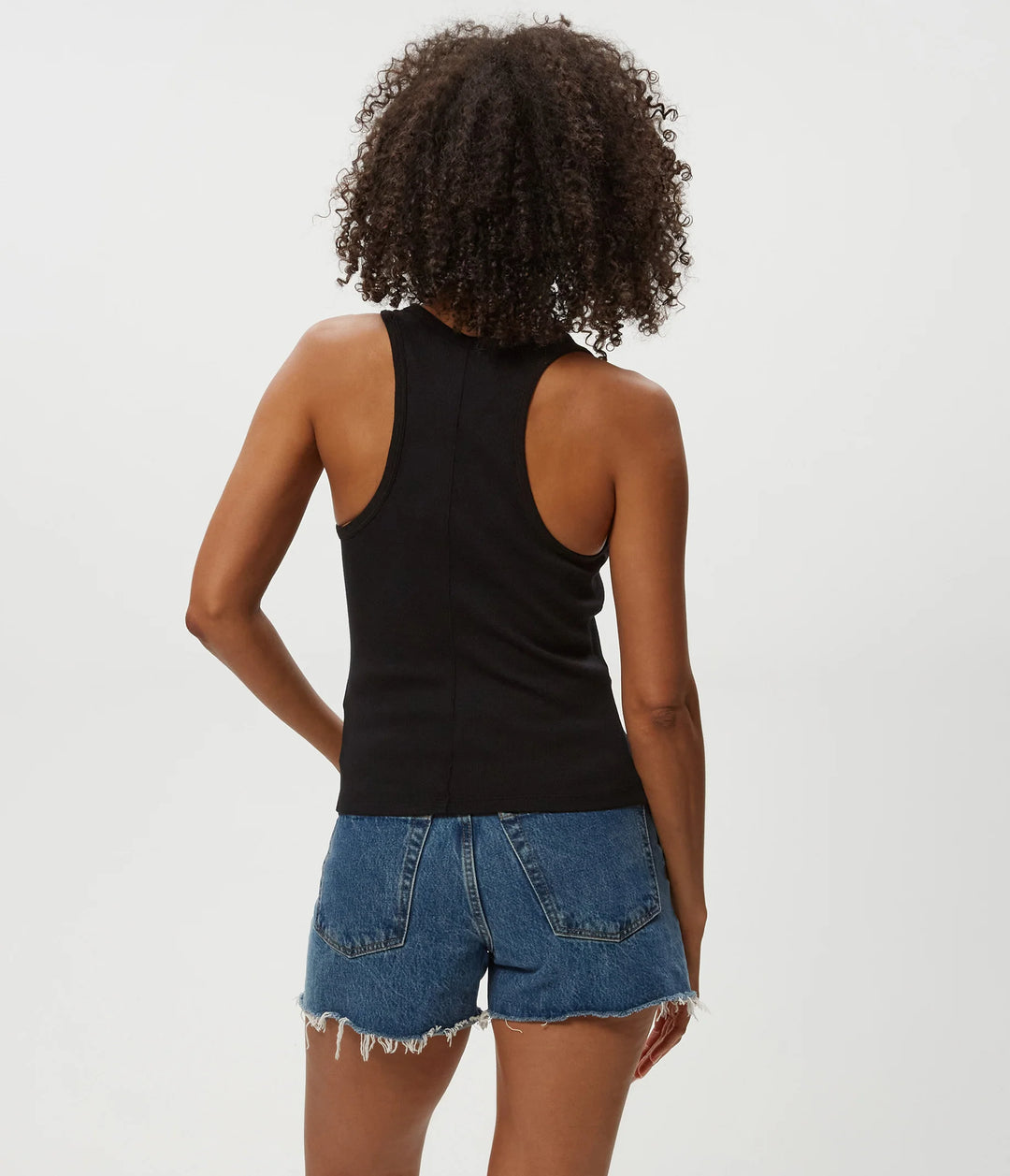 CHER SCOOP NECK TANK