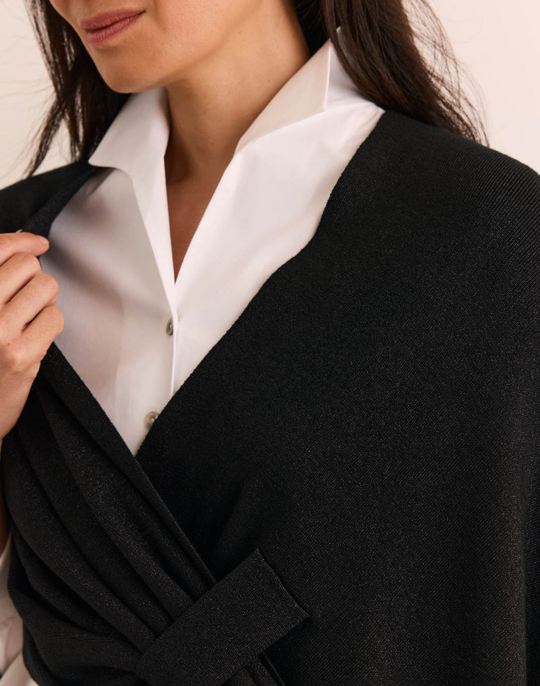 TOBI TAB SHIMMER WRAP