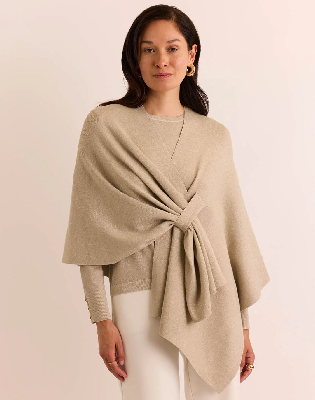 TOBI TAB SHIMMER WRAP