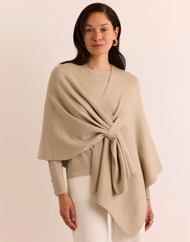 TOBI TAB SHIMMER WRAP