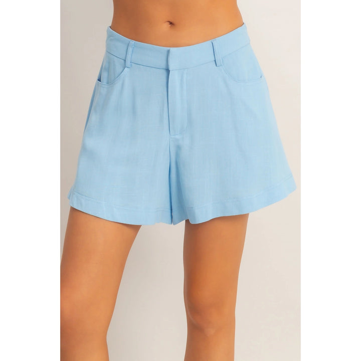 HIGH-WAISTED SHORTS