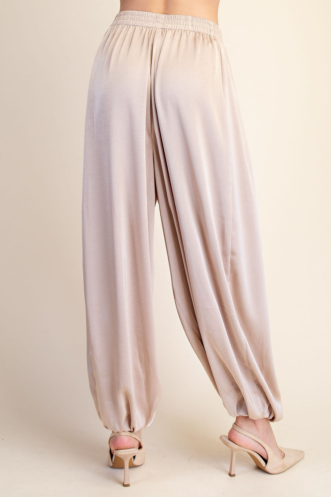 HIGH WAIST WIDE LEG BALLOON PANTS