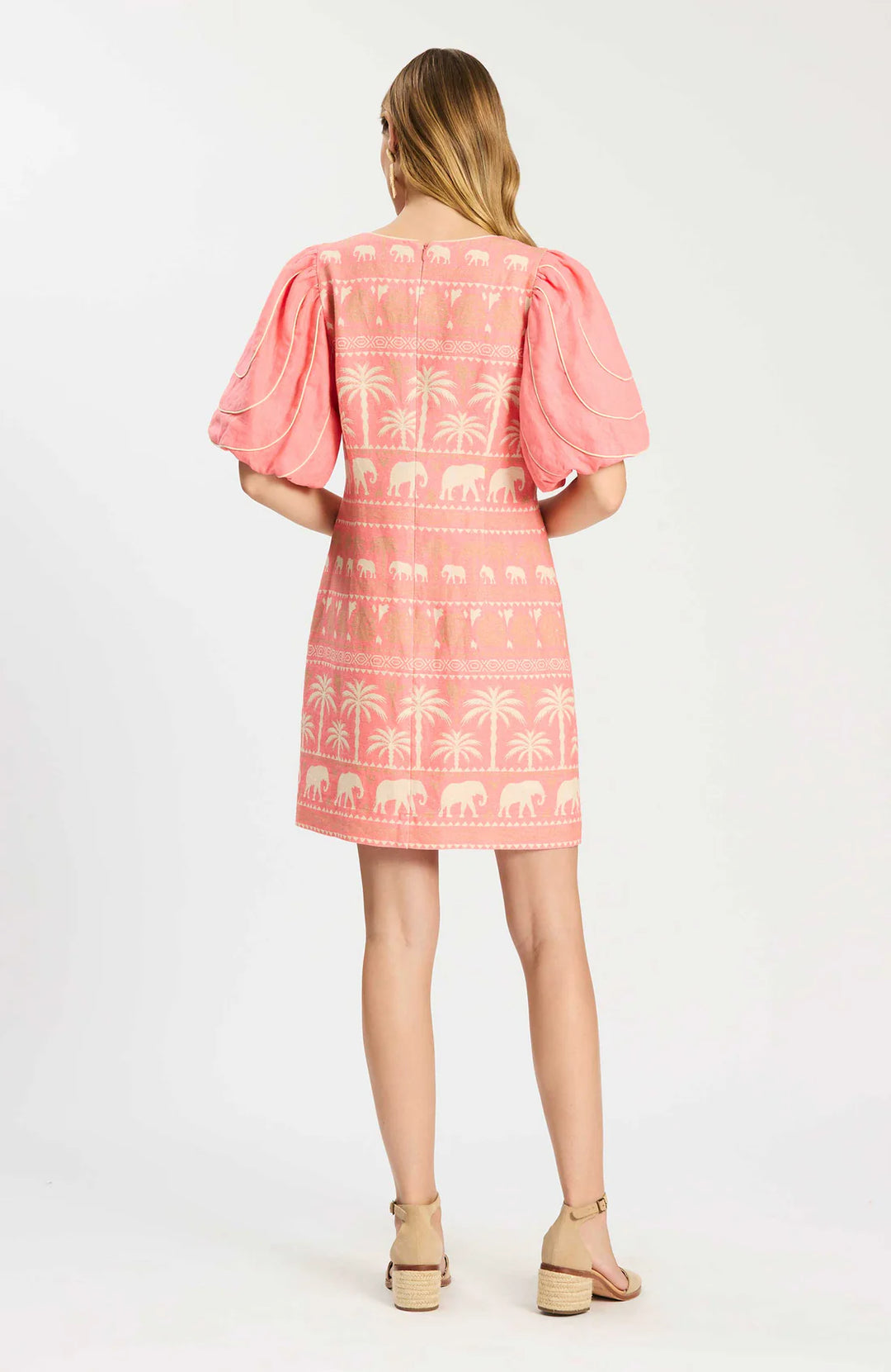 LEXI LINEN TROPICAL DRESS