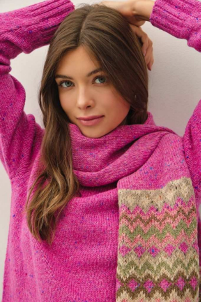CHUNKY KNIT SCARF