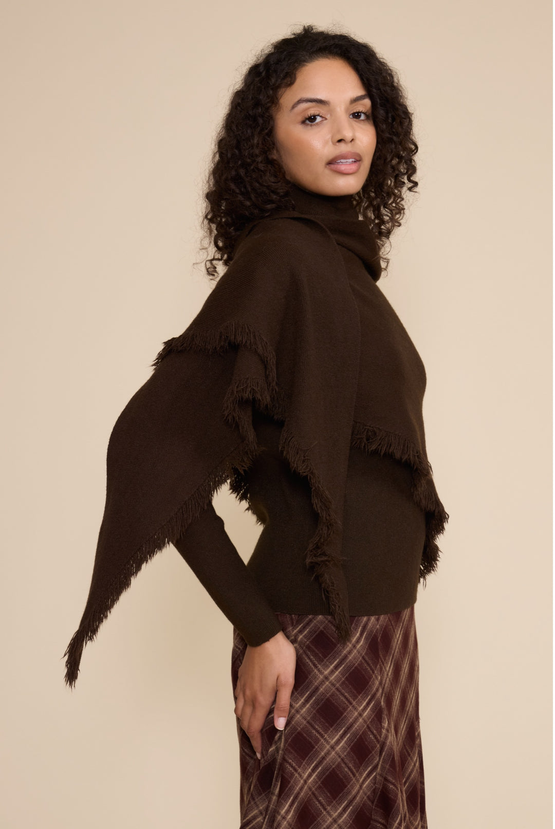MURPHY SCARF SWEATER