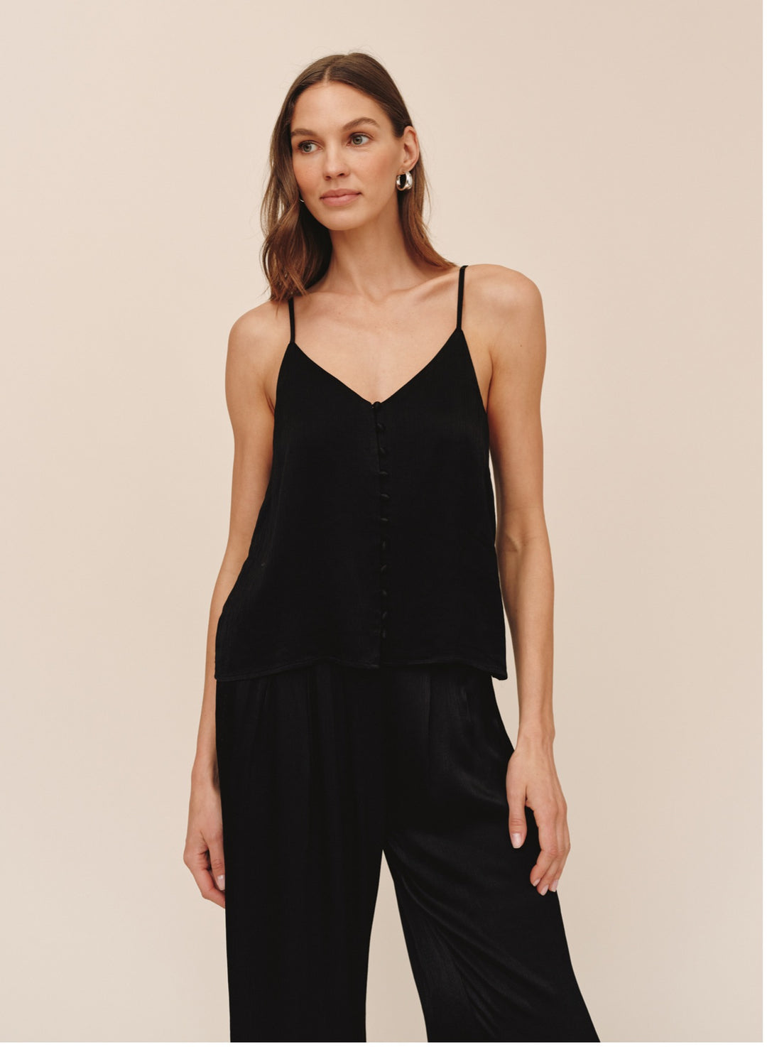 BUTTON FRONT CAMISOLE