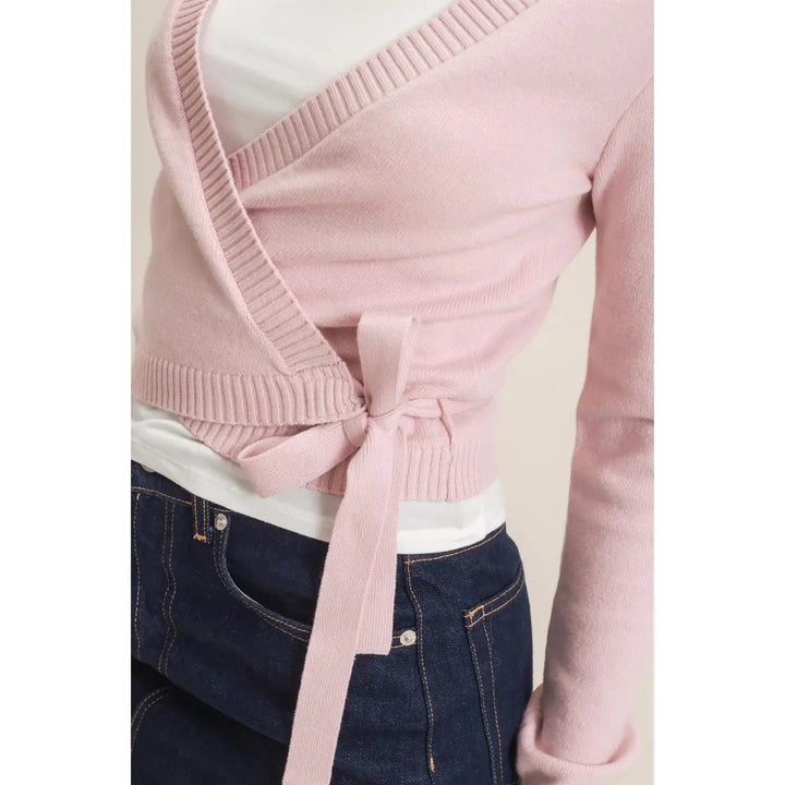 WRAP KNIT CARDIGAN